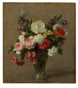 Ramo de flores, 1900 de Ignace Henri Jean Fantin Latour