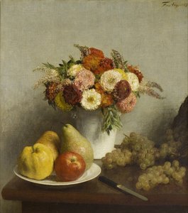 Flores y Frutas, 1865