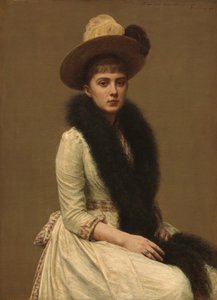Retrato de Sonia de Ignace Henri Jean Fantin Latour