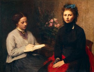 Lectura de Ignace Henri Jean Fantin Latour