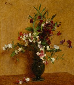 Guisantes de olor, 1888 de Ignace Henri Jean Fantin Latour
