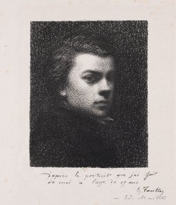 El artista a los 17 años, 1892