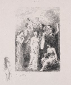 Los ciegos de Ignace Henri Jean Fantin Latour