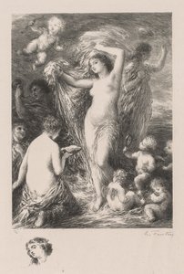 Venus Anadyomene, 1898 de Ignace Henri Jean Fantin Latour