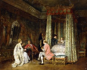 En la Cámara del Príncipe, 1872 de Ignacio Leon y Escosura