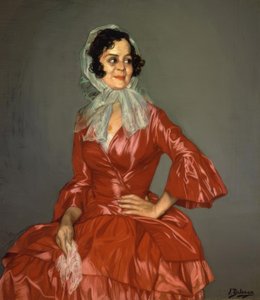 Angustias de Rojo de Ignacio Zuloaga y Zabaleta
