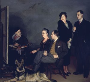 El pintor y su familia