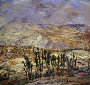 Paisaje en Calatayud (1930) de Ignacio Zuloaga y Zabaleta