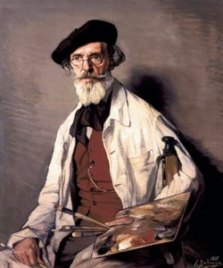 Retrato del pintor Pablo Uranga (1861-1934) 1937