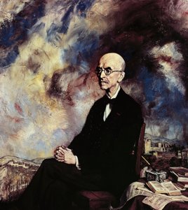Retrato del compositor español Manuel de Falla de Ignacio Zuloaga y Zabaleta