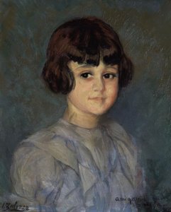 Retrato de su nieta (siglo XX) de Ignacio Zuloaga y Zabaleta