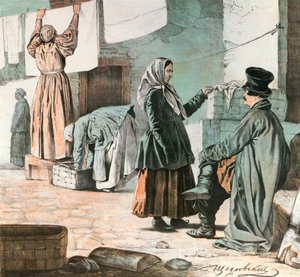 Lavanderas, 1846 de Ignati Shchedrovsky