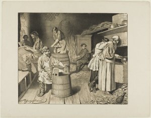 Escenas de la vida popular rusa de Ignatii Stepanovich Shchedrovskii