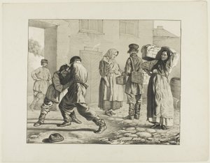 Escenas de la vida popular rusa de Ignatii Stepanovich Shchedrovskii