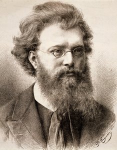 Retrato de Hans Richter (grabado) de Ignaz Eigner