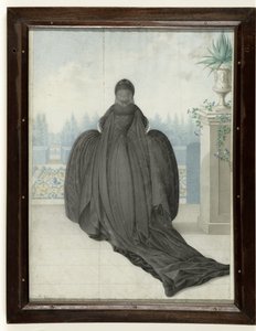 Retrato de la emperatriz María Teresa de Austria de Ignaz Manzador