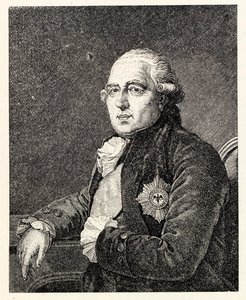 Retrato de Ewald Friedrich Graf von Hertzberg 1725-1795 de Ignaz Sebastian Klauber