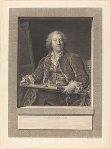 Carle Vanloo de Ignaz Sebastian Klauber after Pierre Le Sueur