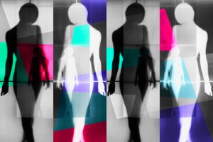 Figuras abstractas de colores de Igor Shrayer