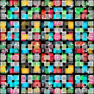 Bloques abstractos llenos de color de Igor Shrayer