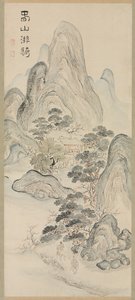 Paisaje de primavera, siglo XVIII