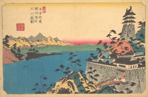 El Castillo de Unuma, siglo XIX de Ikeda Eisen