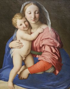 Virgen con el Niño de Il (1609 85) Sassoferrato
