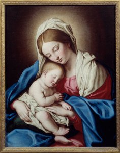 El sueño del Niño Jesús de Il  Sassoferrato