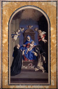 Virgen del Rosario de Il  Sassoferrato