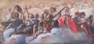 Concierto de los ángeles de Il (1639 1709) Baciccio
