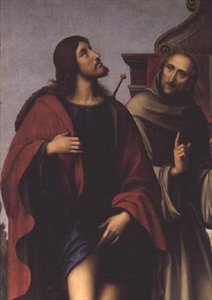 San Roque (detalle) de Il Francia