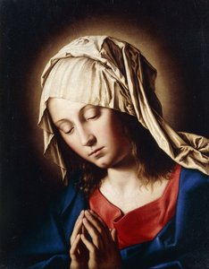 La Madonna en oración de Il Sassoferrato