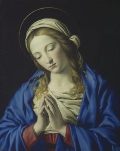 La Virgen en oración de Il Sassoferrato