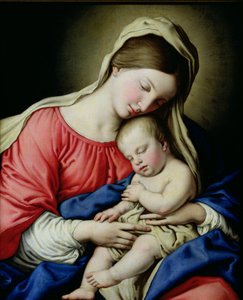 Virgen y Niño de Il Sassoferrato