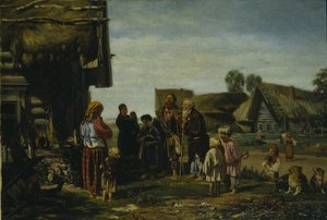 Los Peregrinos, 1870 de Illarion Mikhailovich Pryanishnikov
