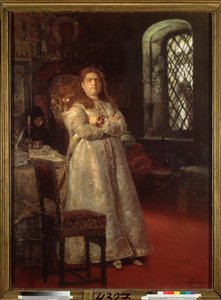 La regente Sofía (Sofía Alexeievna Romanova) de Ilya Efimovich Repin