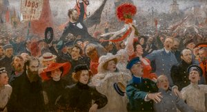 17 DE OCTUBRE DE 1905 de Ilya Efimovich Repin