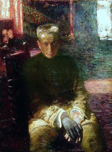 Retrato de Alexander Kerensky 1881-1970, 1918 de Ilya Efimovich Repin