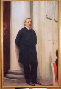 Retrato del compositor y químico Alexandre Borodine (1833-1887) de Ilya Efimovich Repin