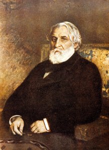 Retrato de Ivan Sergeevich Turgenev (1818-83) de Ilya Efimovich Repin