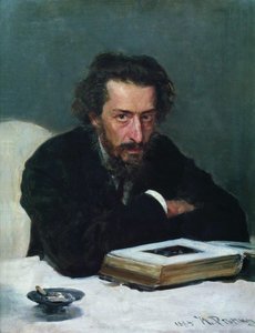 Retrato del compositor Pavel Ivanovich Blaramberg, 1884 de Ilya Efimovich Repin