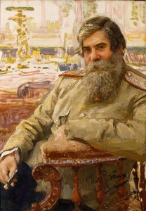 Retrato del neurofisiólogo y psiquiatra Vladimir Bekhterev 1857-1927, 1913 de Ilya Efimovich Repin