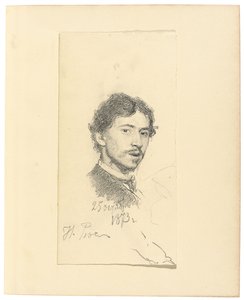 Autorretrato de Ilya Efimovich Repin