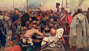 La respuesta de los cosacos al sultán Zaporozhtsy