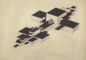 Diseño para avión suprematista Supremolet