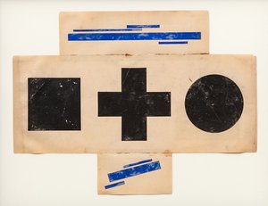 Patrón suprematista, ca. 1921