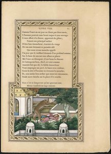 El Oso y el Jardinero, 1837-1839 de Imam Bakhsh Lahori