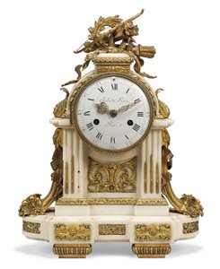 Reloj de chimenea Luis XVI de Imbert l Aine