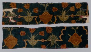 Fragmentos de una alfombra de Imperial Manufactory