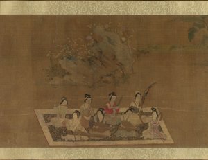 Lady Su Hui y su rompecabezas de versos, siglo XVI